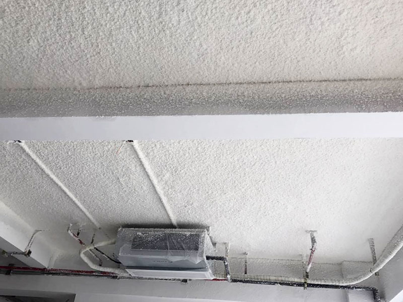 無機纖維噴涂上面是不是可以做涂料？